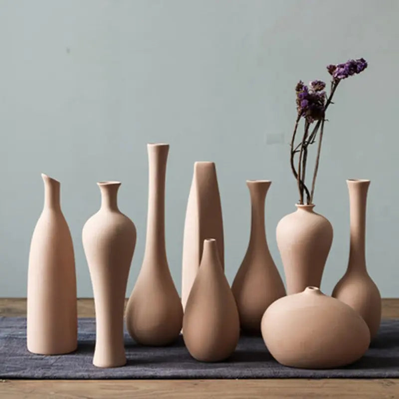 Minimalist Nordic Ceramic Vases – Elegance in Every Detail