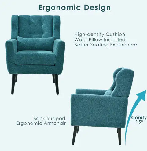 Modern Upholstered Chairs Armchair