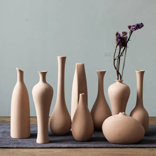 Minimalist Nordic Ceramic Vases – Elegance in Every Detail
