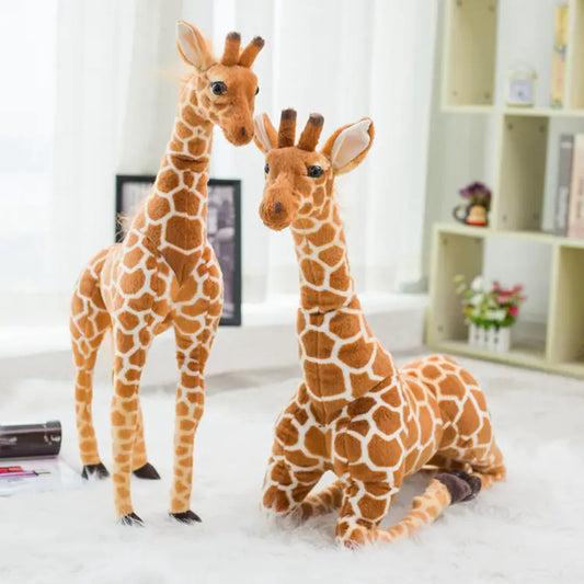 Charming Giraffe Plush Decor & Play Toy