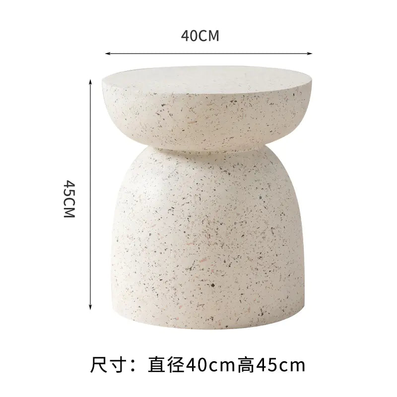 Nordic Designer Round Side Table for Cozy Spaces