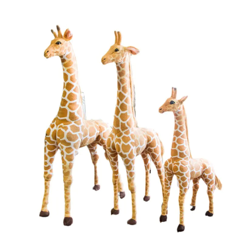 Charming Giraffe Plush Decor & Play Toy