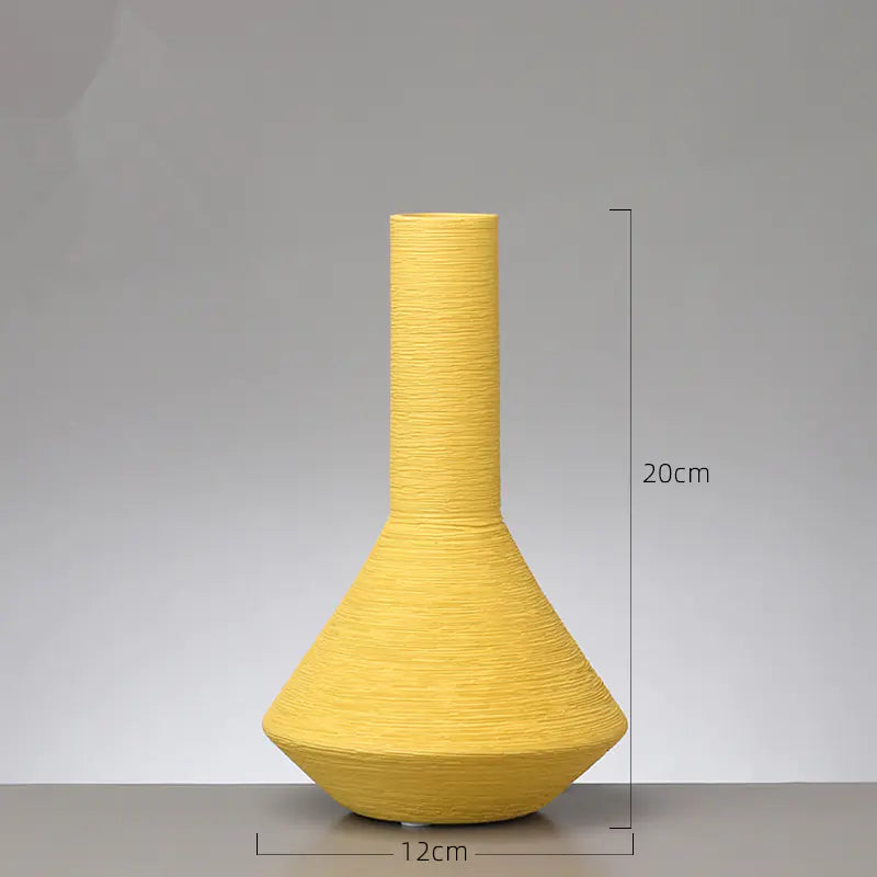 Scandinavian Sleek Ceramic Vase