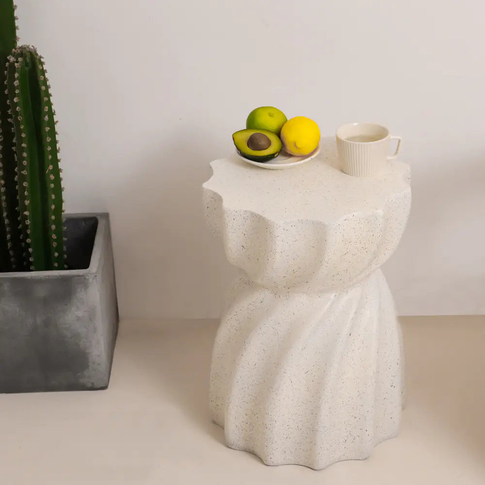 Nordic Designer Round Side Table for Cozy Spaces