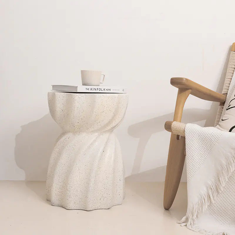 Nordic Designer Round Side Table for Cozy Spaces
