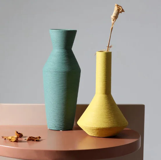 Scandinavian Sleek Ceramic Vase