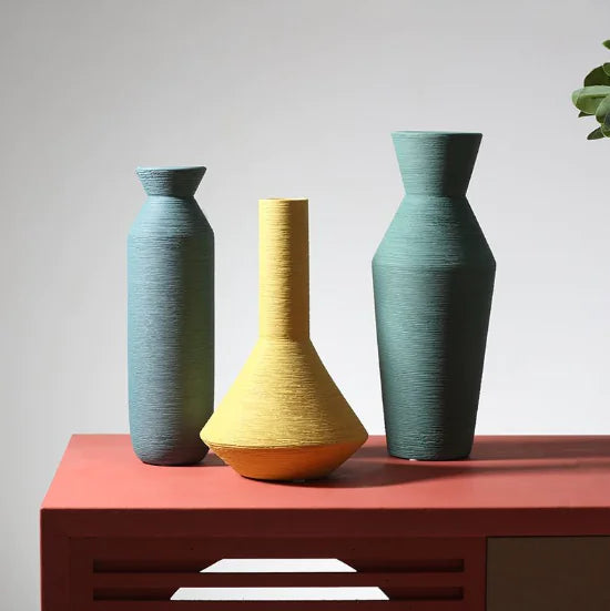 Scandinavian Sleek Ceramic Vase