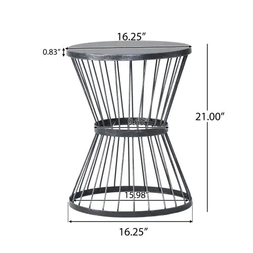 Iron Side Table