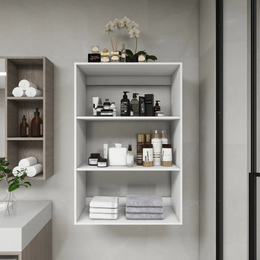 Modern and Simple Closet Shelves - Wall-Mounted Organizer
