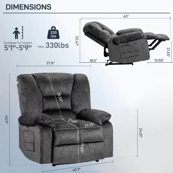 Sofa With Massage And Heating