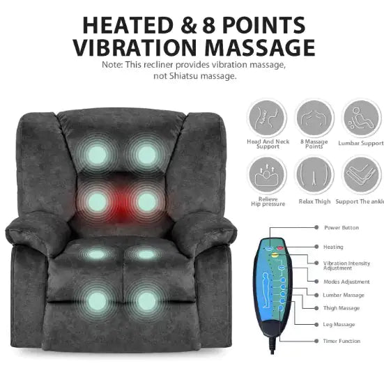 Sofa With Massage And Heating