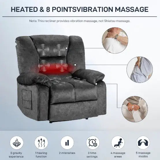 Sofa With Massage And Heating