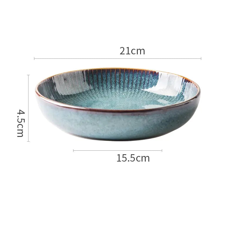 Creative Ceramic Bowl Set for Home Use (Nordic Style)